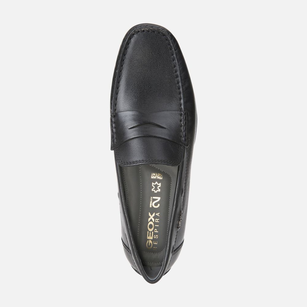 Geox Loafers Black Moner 2Fit - Geox Mens Shoes - ZYMXJD385